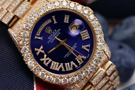 iced out rolex presidential|iced out rolex for cheap.